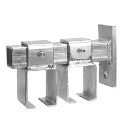 Wspornik do bram przesuwnych ścienny gal Podobne : Wspornik podwójny do profilu aluminiowego 12 cm biały - 1031363