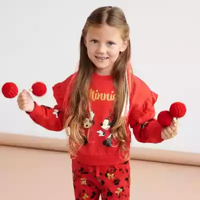 Sinsay - Bluza Myszka Minnie - Czerwony Kids > kid girl > sweaters