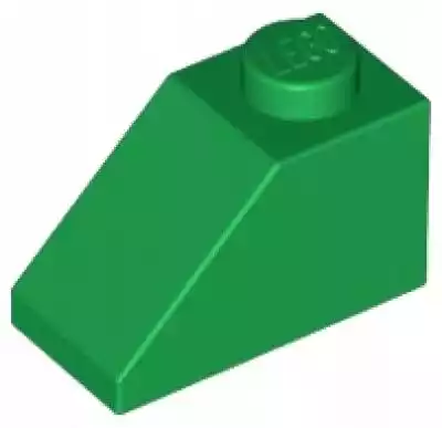 Lego 3040 skos 2x1 zielony 1 szt N