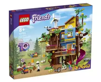 LEGO Friends Domek na Drzewie przyjaźniDomek na drzewie do zabawy z przyjaciółmiDzieci mogą pozytywnie wpłynąć na mieszkańców miasta Heartlake dzięki zestawowi z wieloma elementami ułatwiającymi zabawę. Zalety:Rozwija wyobraźnię i zdolności manualne dzieckaRozbudowany zestaw - wiele s