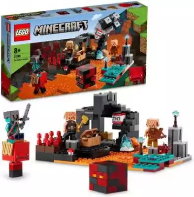 LEGO Minecraft 21185 Bastion w Netherze klocki hamulcowe