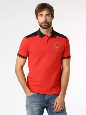 Ocean Cup - Męska koszulka polo, czerwon Mężczyźni>Odzież>Koszulki polo
