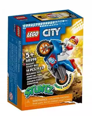 Lego City 60298 Stuntz Motocykl Kaskader Podobne : Lego City Stuntz Kaskaderska pętla i szympans - 3065055