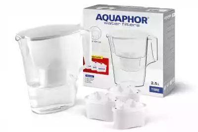 Dzbanek filtrujący Aquaphor Time biały + aquaphor