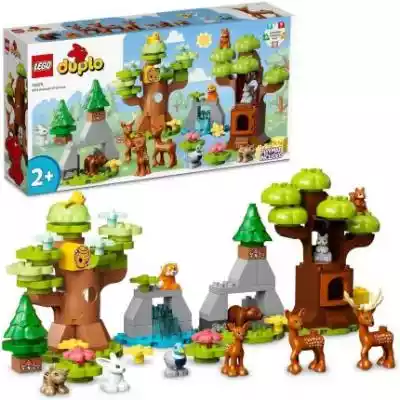 Zabawka konstrukcyjna LEGO® DUPLO® 10979 Dzikie zwierzęta Europy (85 elementów)Pozwól...