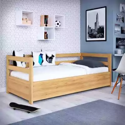 Łóżko Slim Z olcha 90×200 nowe od ręki O Dom i wnętrze > Meble > Sypialnia > Łóżka > Łóżka drewniane