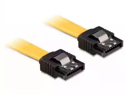 Kabel Delock Sata 6Gb/s czarny, żółty 0, Allegro/Elektronika/Komputery/Dyski i pamięci przenośne/Obudowy i kieszenie/Adaptery IDE/SATA