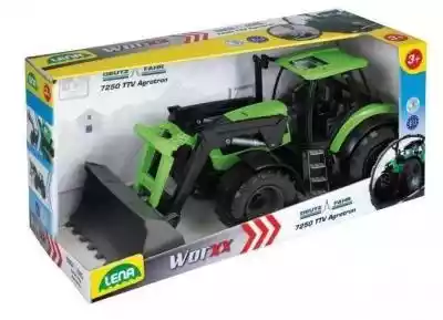 Lena Lena Worxx Traktor z łyżką Agrotron Podobne : Pudełko śniadaniowe LEGO Classic Klocek Zielony 40231734 - 1414451