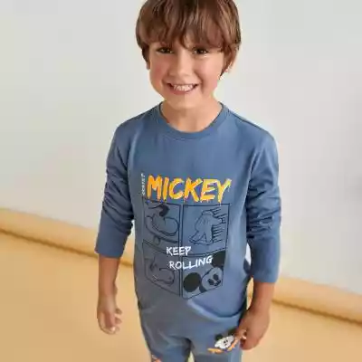 Sinsay - Koszulka Myszka Miki - Niebiesk