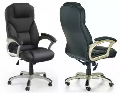 Fotel Biurowy Obrotowy Desmond Czarny Ha Podobne : Klasyczny fotel biurowy ekoskóra brązowy PACTI - 162841