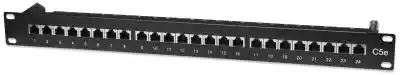 Intellinet 513487 panel krosowniczy 1U 5 Podobne : Intellinet RJ-45 M/M, 1m kabel sieciowy Zielony Cat5e U/UTP 318945 - 400725
