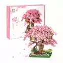 Diy Block Toy Sakura Tree Bricks Romantic Tree