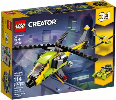 Lego Creator 31092 Przygoda Z Helikopter creator 3 w 1