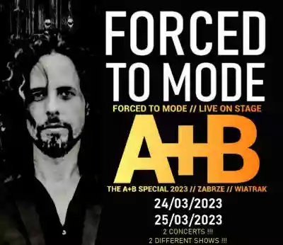 25/03/2023 FORCED TO MODE (DE)
The A+B Special| Live in Wiatrak
Devotional Tribute to Depeche Mode part 2

Start: 20:00.

FORCED TO MODE czyli 