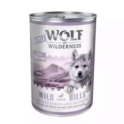 Little Wolf of Wilderness Junior, 6 x 40 Psy / Karma mokra dla psa / Wolf of Wilderness / Little Wolf of Wilderness Junior