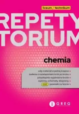 Repetytorium - liceum technikum - chemia
