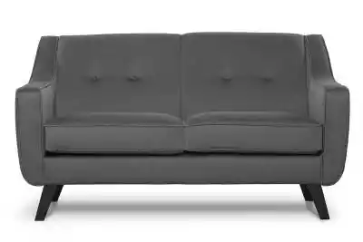 Skandynawska sofa 2 osobowa tkanina plec Meble tapicerowane > Sofy > Sofy nowoczesne
