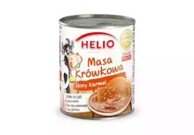 HELIO Masa krówkowa słony karmel 400 g Podobne : Helio - Masa makowa z bakaliami - 242630