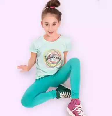 T-shirt z krótkim rękawem dla dziewczynk Podobne : Bluzka z krótkim rękawem dla dziewczynki, z kwiatami i motylami, niebieska, 9-13 lat - 30433