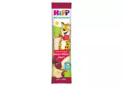 HIPP BIO Batonik banany-wiśnie-jogurt 23 Podobne : Batonik owocowy - jeżyna i mięta Fruit Mood, 20g - 302257