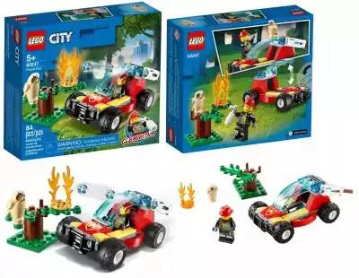 Lego City 60247 Pożar lasu 84el 