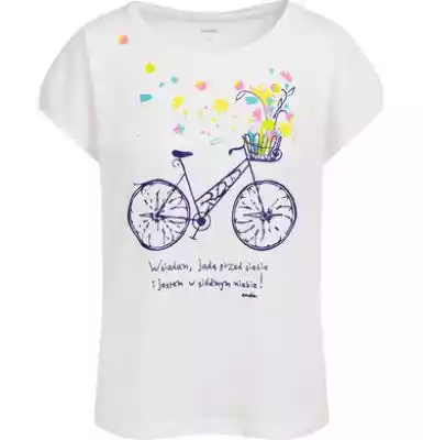 Damski t-shirt z krótkim rękawem, z rowe dla dorosłego/Kobieta/Bluzki i T-shirty