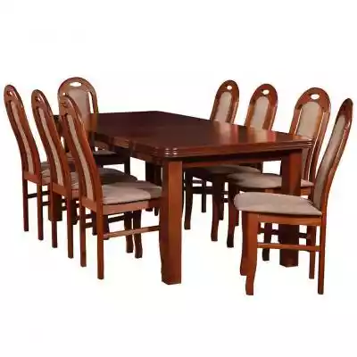 Zestaw stół i krzesła Horacy 1+8 st14 20
