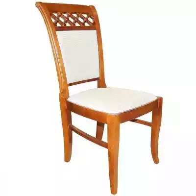 Krzesło,  które idealnie wpasuje się w jadalnie,  pokój dzienny lub inne pomieszczenie. Krzesło wniesie do wnętrza elegancję oraz ciekawy wygląd. Dzięki swojej kolorystyce skomponuje się z większością aranżacji. Wysokość do siedziska wynosi 46 cm.