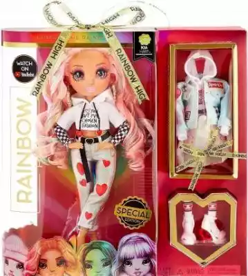 Rainbow High Kia Hart Fashion Doll Love  Podobne : Rainbow High Poppy Rowan Lalka kolekcjonerska fashion doll 569640 - 21371