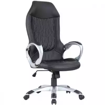 Krzesło obrotowe CX0906HBL Podobne : Obrotowe krzesło biurowe, musztardowe, tapicerowane tkaniną - 503511