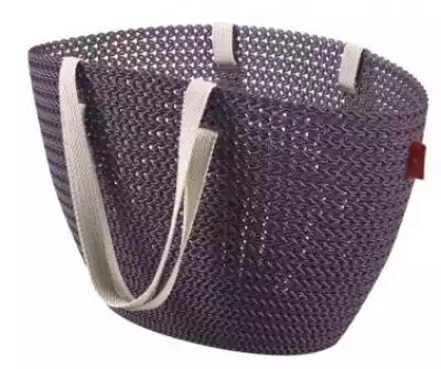 Koszyk na zakupy CURVER Emily Knit Fiole Podobne : CURVER - Koszyk z pokrywą Curver Style M - 68980