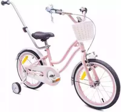 Sun Baby Rowerek Dziecięcy Heart Bike 16 cali - różowyNowa wersja elegancji na...