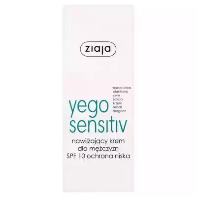 Ziaja Yego Sensitiv Nawilżający krem dla Drogeria, kosmetyki i zdrowie > Kosmetyki pielęgnacyjne > Po goleniu