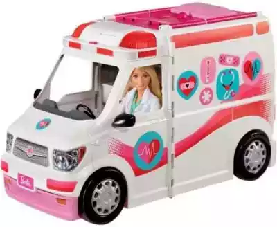 Barbie Karetka Mobilna Klinika Frm19 Akcesoria dla lalek