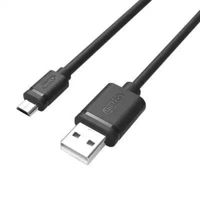 Kabel Unitek Y-C434GBK USB 2.0 - microUS Podobne : Unitek Przedłużacz USB-C 3.1 10Gbps; 4K; PD 100W; M/F; 1m; C14086BK-1M - 387982