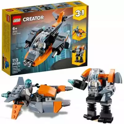 Lego Creator 3 w 1 Cyberdron (31111) Podobne : Lego Creator Cyberdron 31111 - 1233331