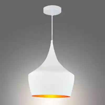 Lampa wisząca Modern 1B-W 306760 biała L Podobne : Lampa wisząca Latika 45x30 cm naturalna - 84903