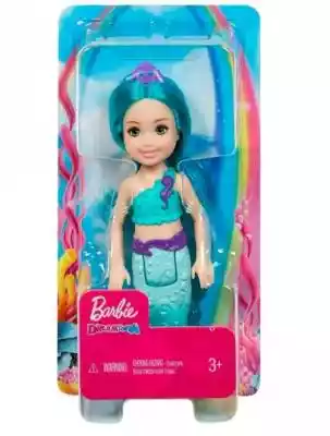 Mattel Lalka Barbie Chelsea Syrena Podobne : Lalki 2 sztuki Księzniczki Anna i Elsa Kraina Lodu II - 839580