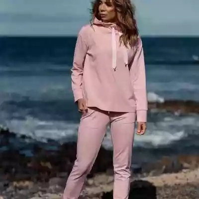 Spodnie Comfty Pink  - MoreMoi pink