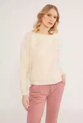 Klasyczna bluza damska Podobne : Bluza damska bez kaptura 001TLR - ciemnoniebieska
 -                                    XL - 96775