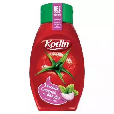 Kotlin - Ketchup czosnek-bazylia Podobne : Auchan - Czosnek granulowany - 237345