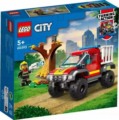 Lego City 16699463 Lego City Wóz strażac Podobne : LEGO - City Terenówka ratowników dzikich zwierząt (60301) - 67742