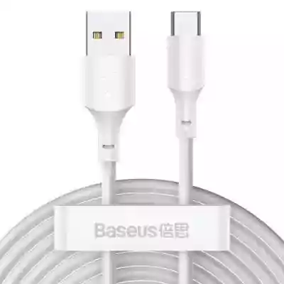 Baseus Simple Wisdom | Kabel USB - USB-C 5A 40W Huawei SCP QC 3.0 2szt
 -                                    uniwersalny