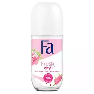 Fa Fresh&Dry Peony Sorbet 48h Antyperspi Drogeria, kosmetyki i zdrowie > Dezodoranty i perfumy > Deo. damskie w kulce