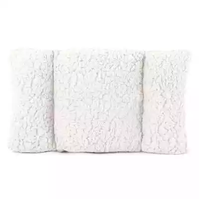 4Home Poduszka pod plecy baranek biały,  Podobne : Lędźwiowa poduszka rozgrzewająca z pestkami czereśni, 20 x 55 cm - 274989