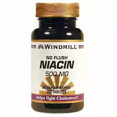 Windmill Health Niacin,  500mg,  30 tabletek (opakowanie 1 szt.)