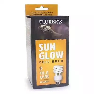 Flukers Sun Glow Desert Fluorescent 10.0 UvB Żarówka,  26 W (opakowanie 2)