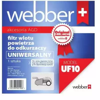 WEBBER - Filtr silnikowy do odkurzacza Elektro/AGD małe/Sprzątanie