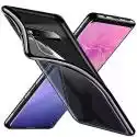 Xceedez Crown Case Kompatybilny z Galaxy Etui Samsung Galaxy S10 - Clear Soft Tpu Etui na telefon - Cienkie etui ochronne z ochroną aparatu Kompaty...
