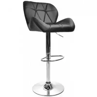 Krzesło barowe w kolorze czarnym to doskonały wariant do salonu,  jadalni,  pokoju dziennego,  gabinetu lub innego,  dowolnego pomieszczenia. Głównymi zaletami krzesła są funkcjonalność,  wygoda oraz oryginalny design. Konstrukcja jest stabilna. Krzesło posiada wygodny podnóżek. Wysokość: 